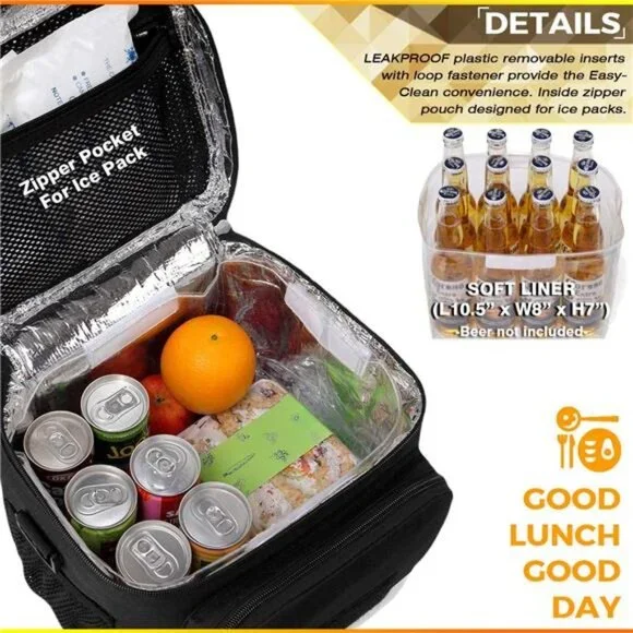 Tactical Lunch Bag, Insulated Lunch Box for Men Women AdultDurable